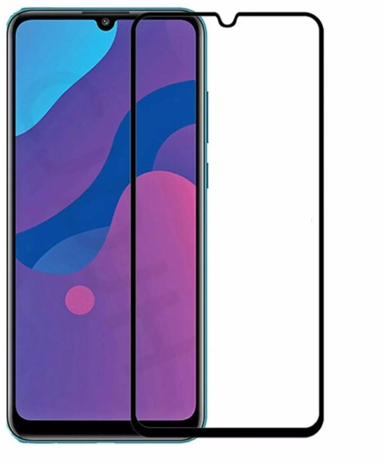 

Защитное стекло для Samsung M015F Galaxy M01 полное покрытие, черный (в упаковке)
