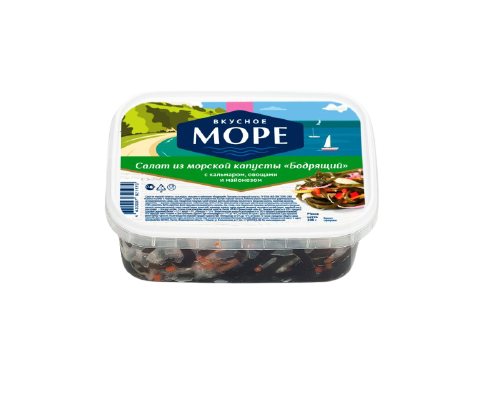 

Салат Вкусное море Бодрящий из морской капусты 200 г