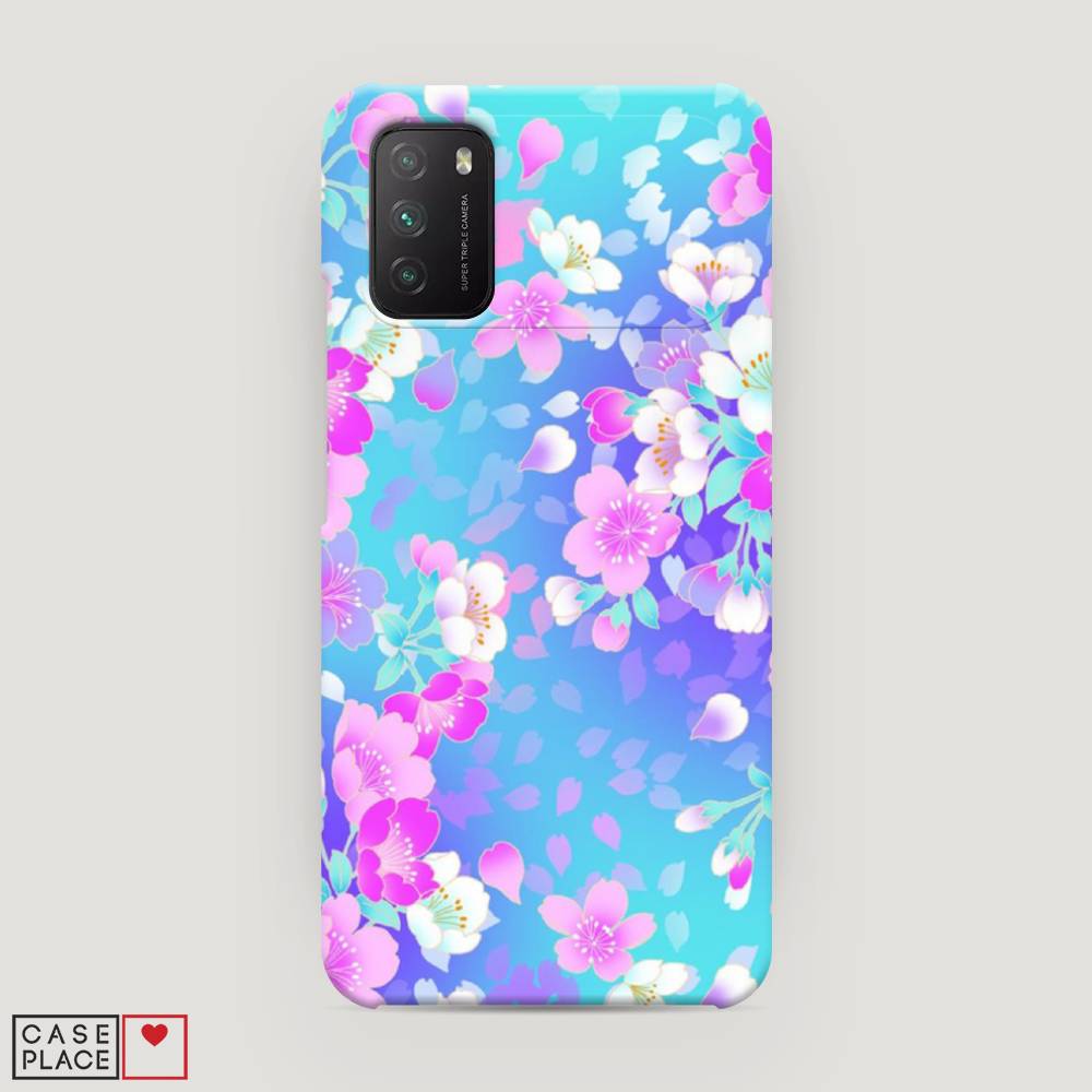 

Пластиковый чехол "Яблоневые цветы" на Xiaomi Poco M3, 39520-6