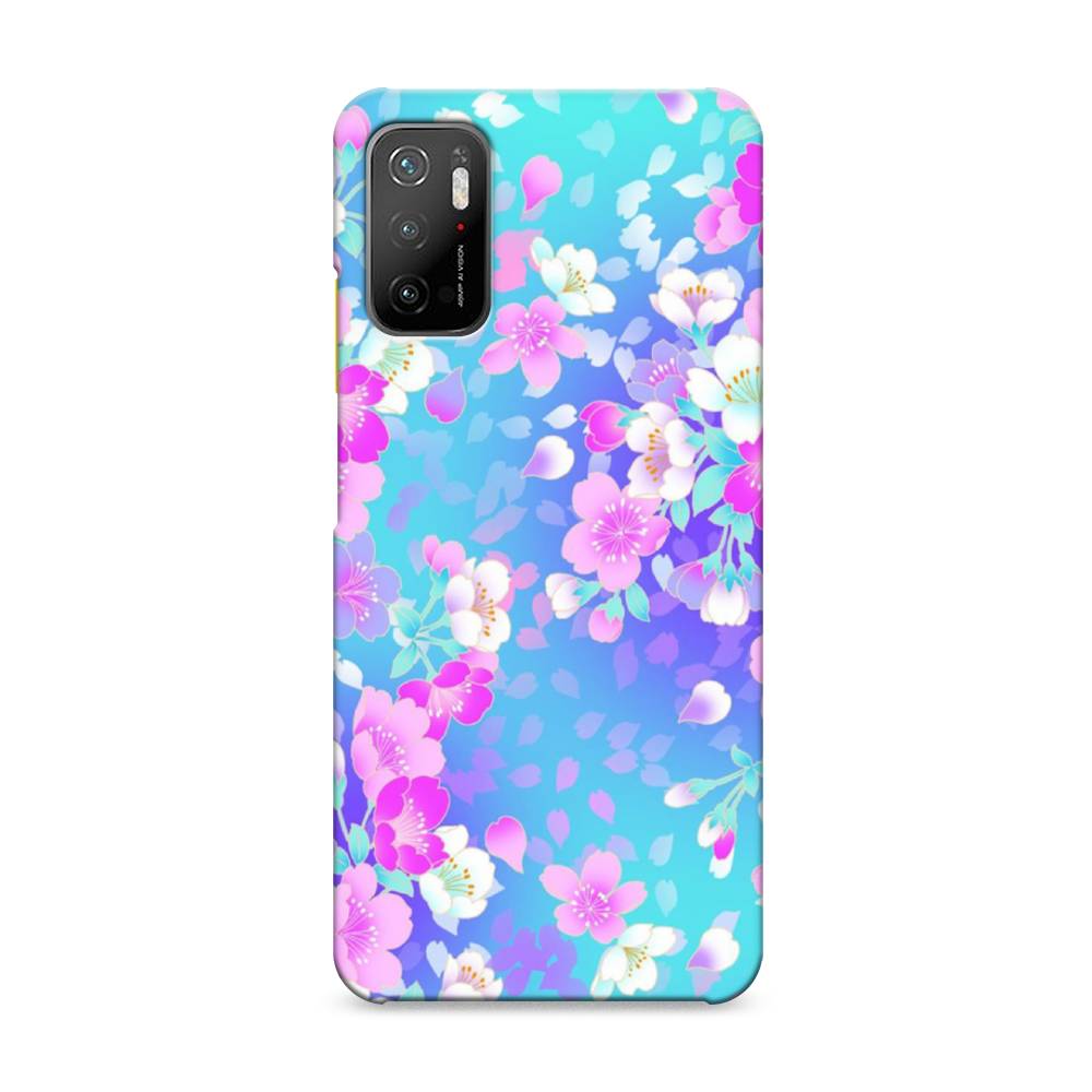 

Пластиковый чехол "Яблоневые цветы" на Xiaomi Poco M3 Pro, 311020-6