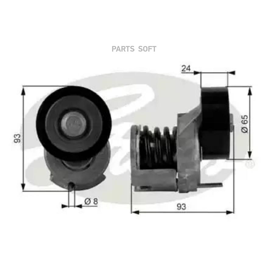 

GATES Натяжитель ремня GATES T38439