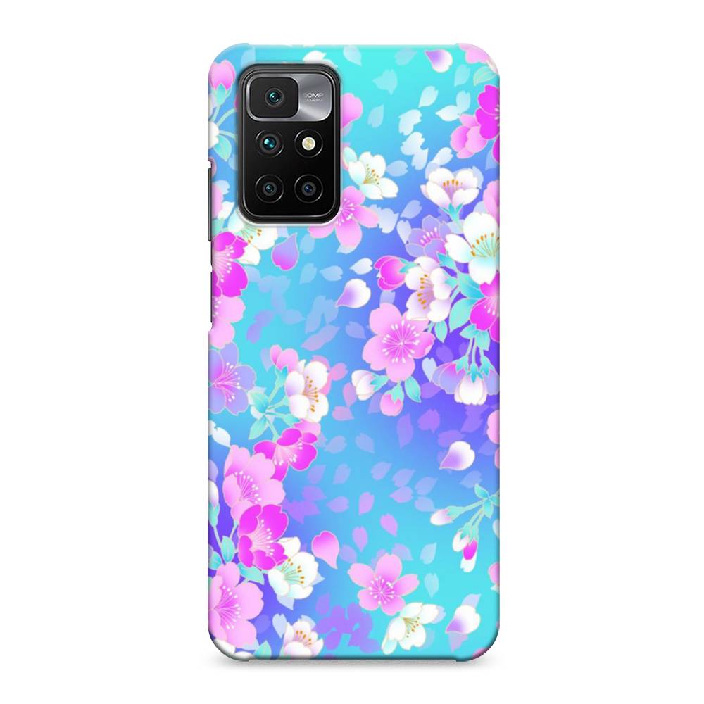 

Пластиковый чехол "Яблоневые цветы" на Xiaomi Redmi 10, 311320-6