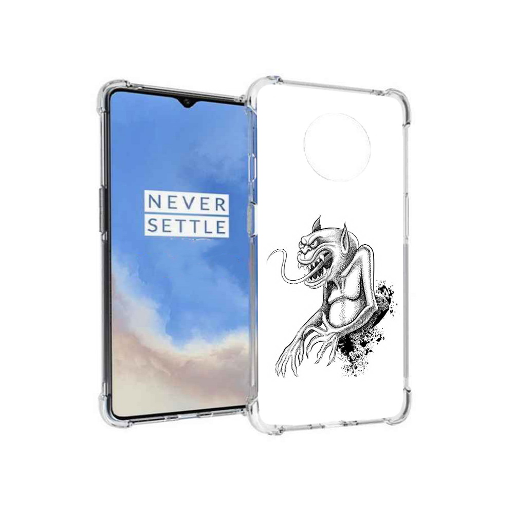 

Чехол MyPads Tocco для OnePlus 7T чорт (PT227044.138.692), Прозрачный, Tocco