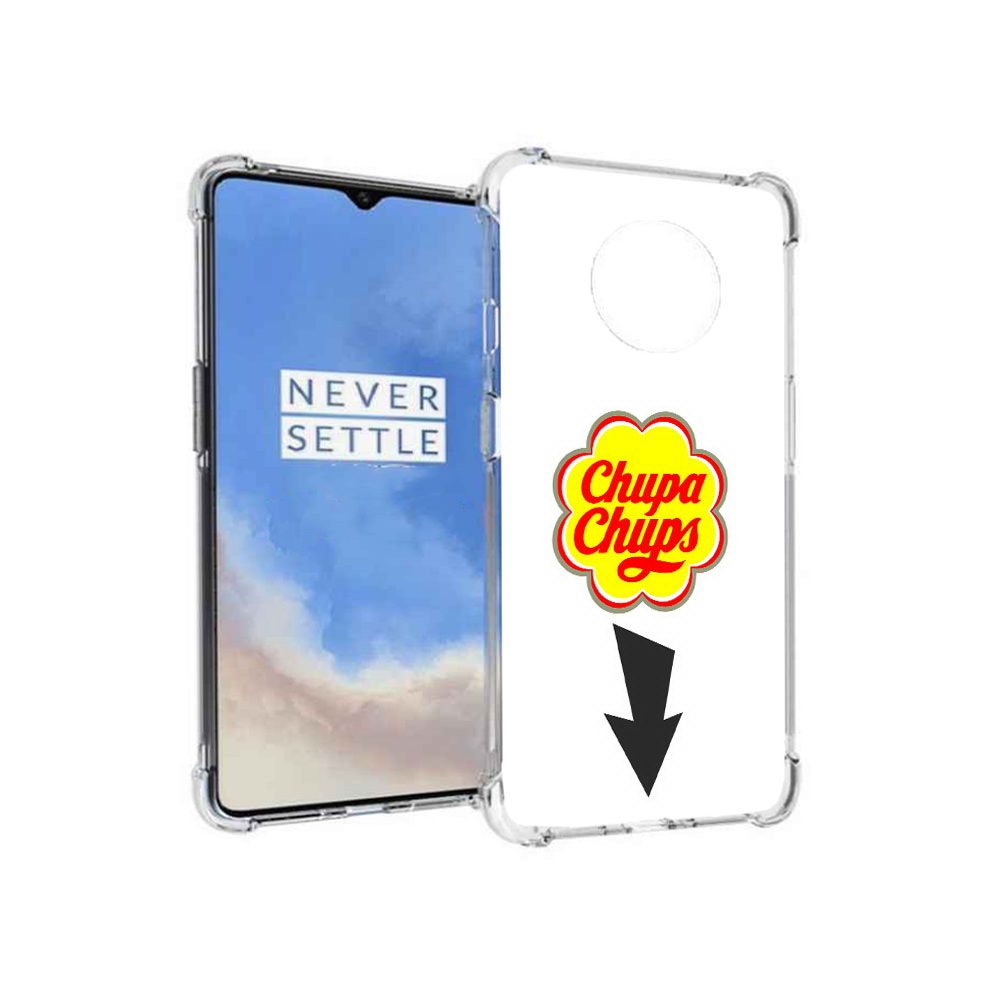

Чехол MyPads Tocco для OnePlus 7T чупа чупс (PT227044.138.694), Прозрачный, Tocco