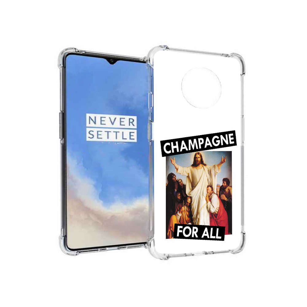 

Чехол MyPads Tocco для OnePlus 7T шампанское (PT227044.138.697), Прозрачный, Tocco