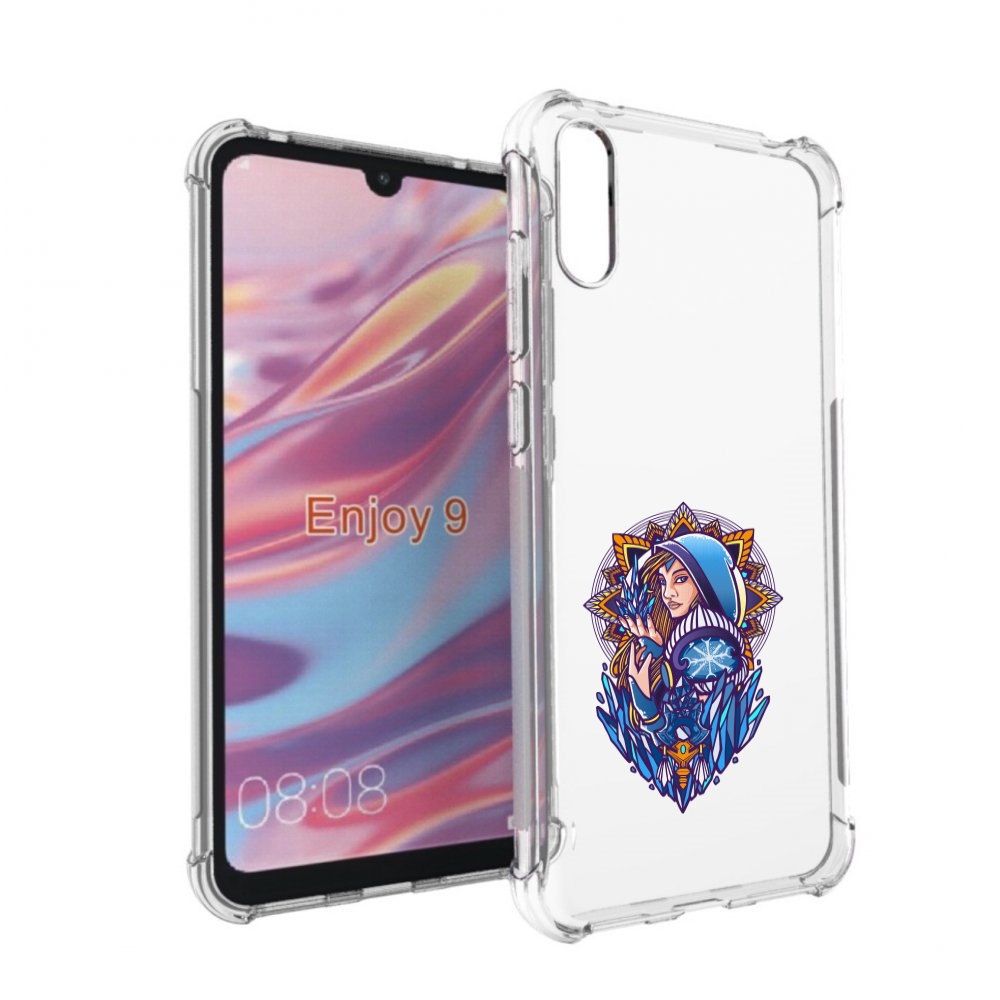 

Чехол бампер MyPads кристал мейден дота 2 для Huawei Enjoy 9., Прозрачный, Tocco