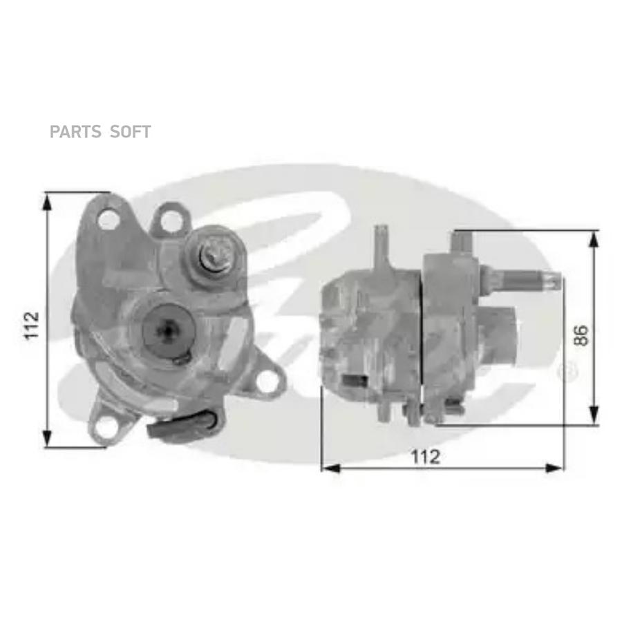 

GATES Натяжитель ремня приводного GATES T38225