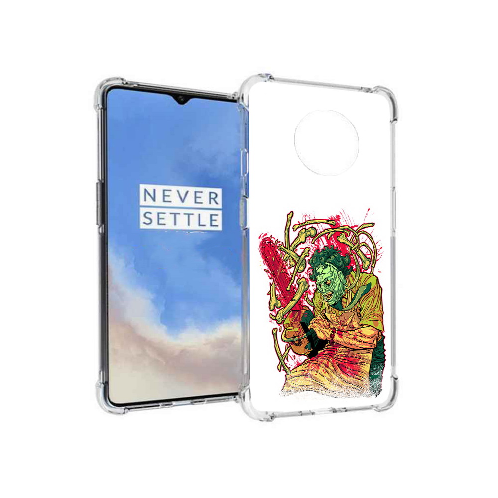 

Чехол MyPads Tocco для OnePlus 7T яркий мясник (PT227044.138.711), Прозрачный, Tocco