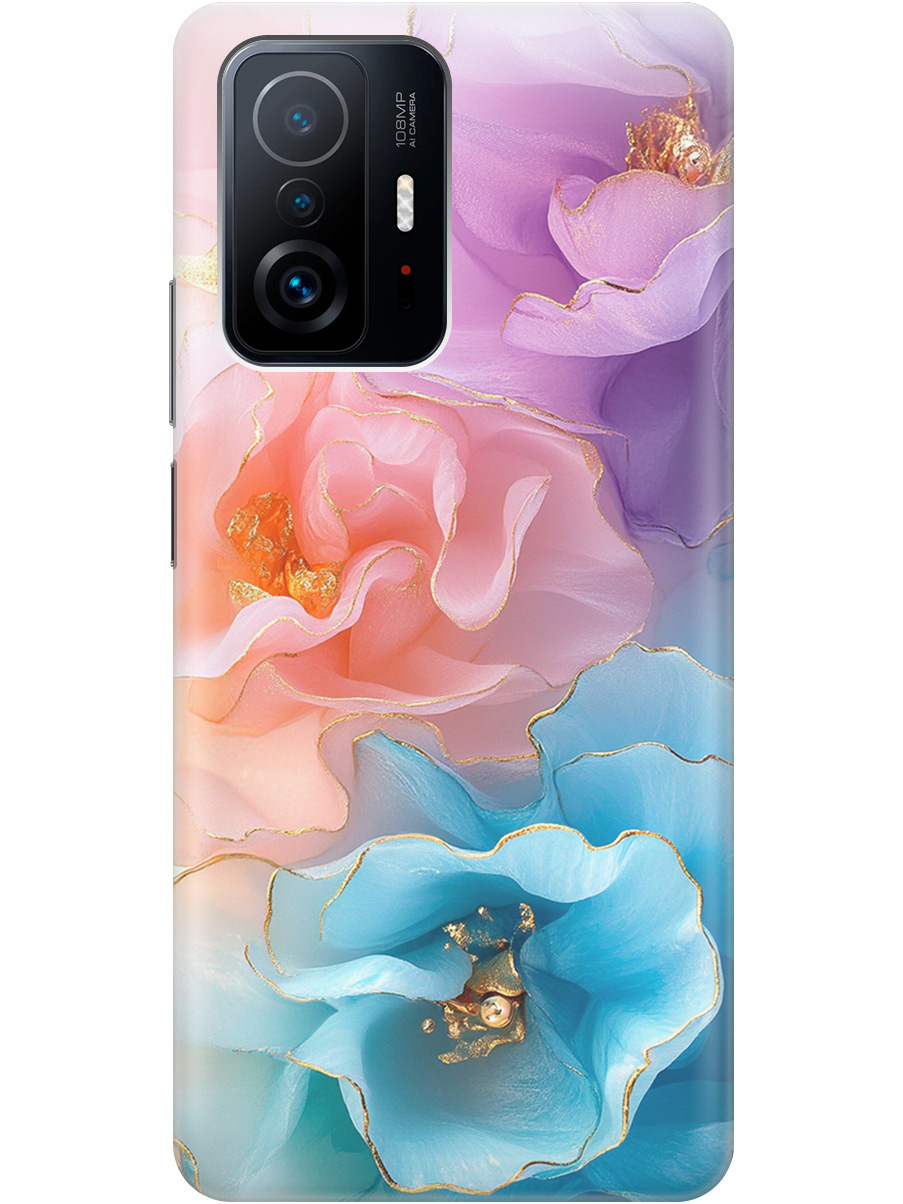 

Силиконовый чехол на Xiaomi 11T / 11T Pro с принтом "Изумительные цветы", Прозрачный;фиолетовый;голубой;оранжевый;розовый, 732395223