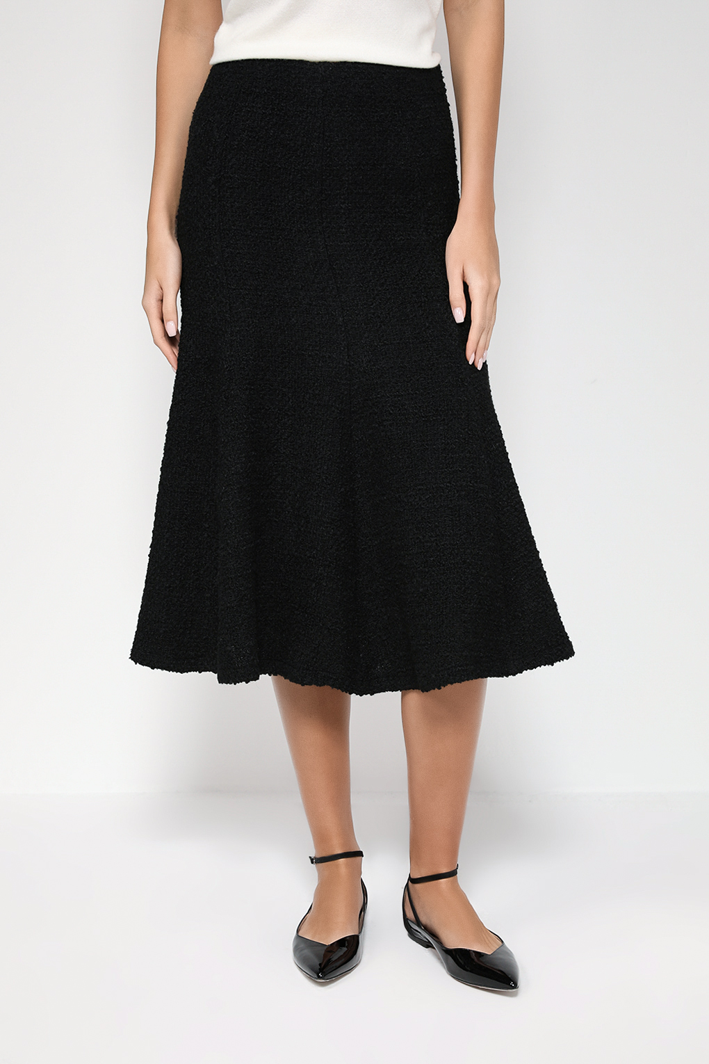 

Юбка женская SABRINA SCALA SS230710017 черная XL, Черный, SS230710017