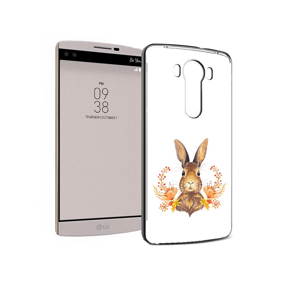 

Чехол MyPads Tocco для LG V10 зайка в цветах (PT25325.78.349), Прозрачный, Tocco
