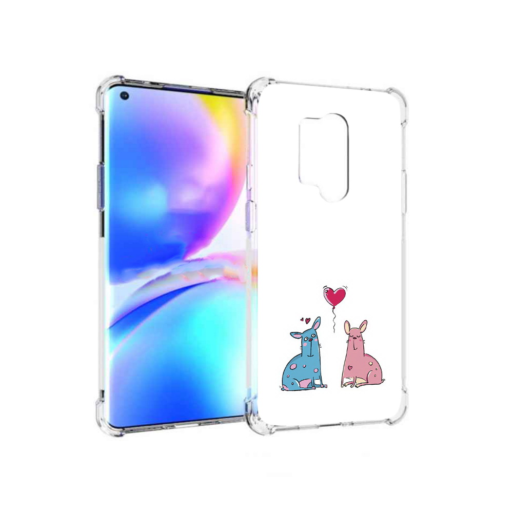 

Чехол MyPads Tocco для OnePlus 8 Pro Лама любовь (PT148281.139.102), Прозрачный, Tocco