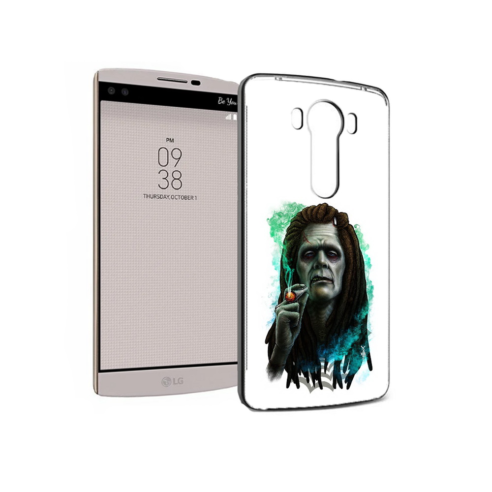 

Чехол MyPads Tocco для LG V10 зеленый мужчина с сигаретой (PT25325.78.360), Прозрачный, Tocco