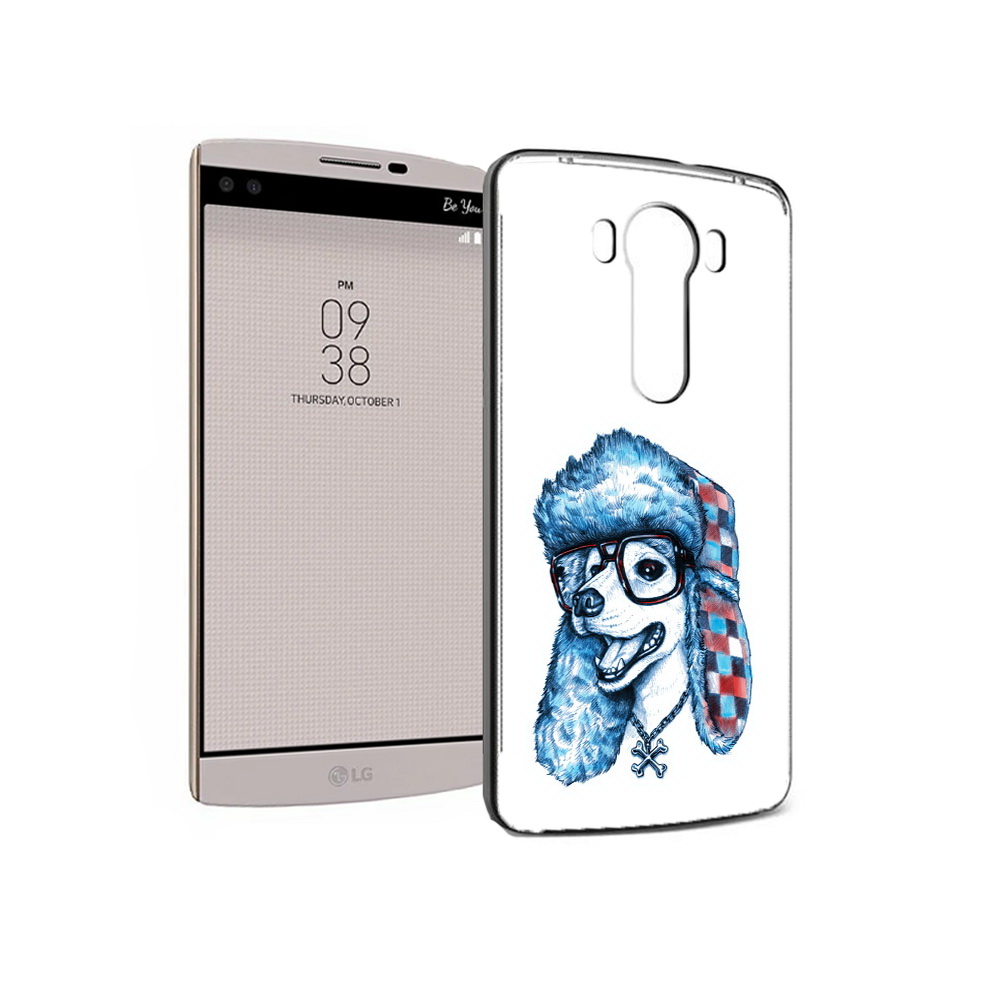 

Чехол MyPads Tocco для LG V10 зимний пес (PT25325.78.362), Прозрачный, Tocco