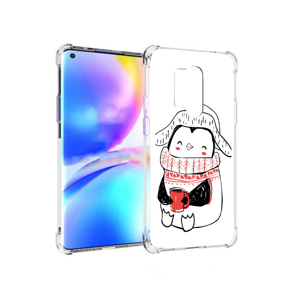 

Чехол MyPads Tocco для OnePlus 8 Pro Милый пингвин (PT148281.139.115), Прозрачный, Tocco
