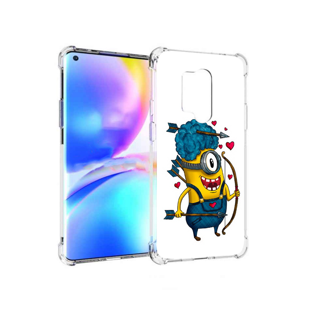 

Чехол MyPads Tocco для OnePlus 8 Pro Миньон купидон (PT148281.139.117), Прозрачный, Tocco