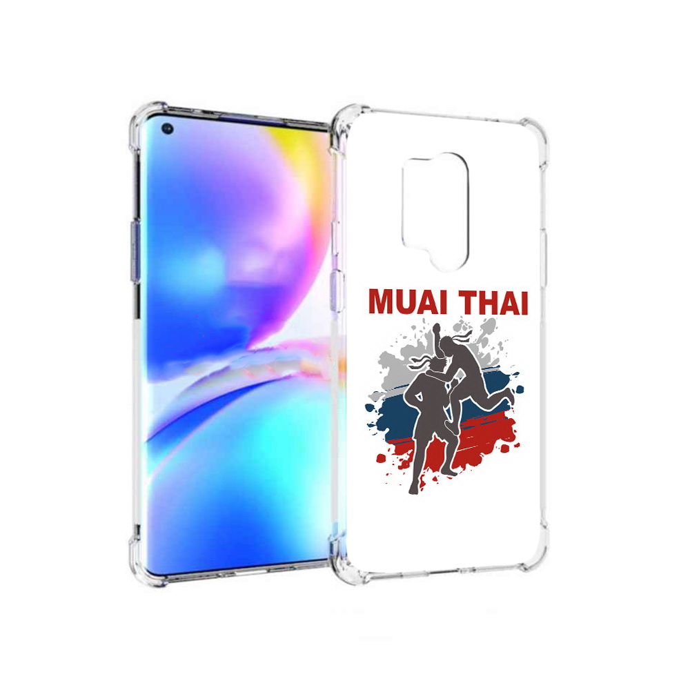 

Чехол MyPads Tocco для OnePlus 8 Pro Муайтай (PT148281.139.123), Прозрачный, Tocco