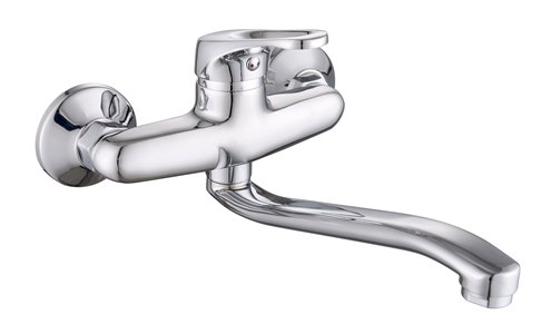 

Смеситель настенный LUCKY TAP KW-3002S-25S-32, d35, KW-3002S-25S-32
