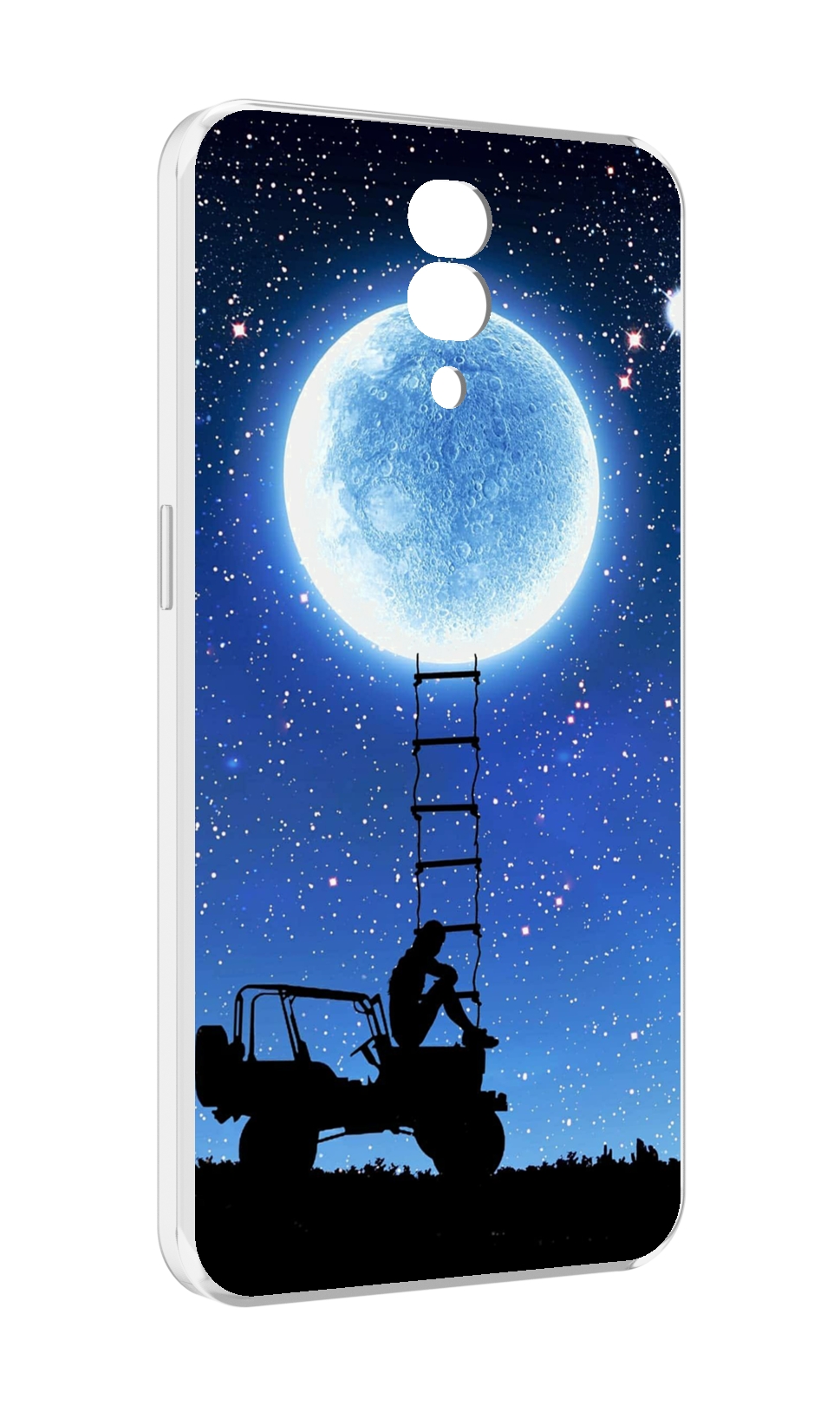 

Чехол MyPads Машина-на-лун для Blackview BV7200, Прозрачный, Tocco