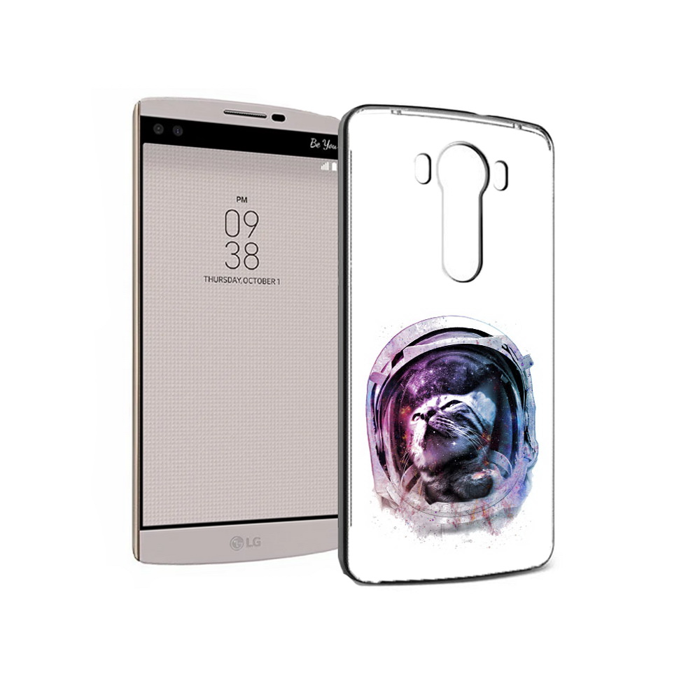 

Чехол MyPads Tocco для LG V10 кот в шлеме (PT25325.78.396), Прозрачный, Tocco