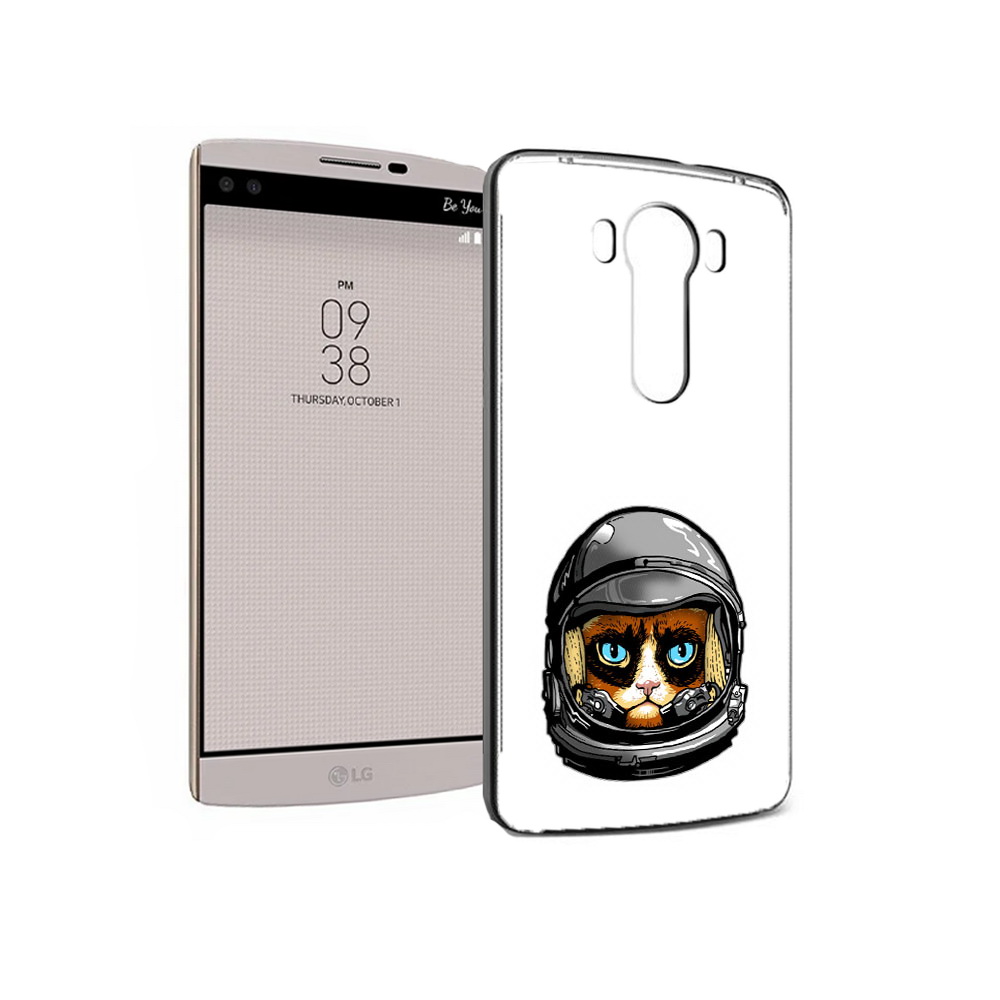 

Чехол MyPads Tocco для LG V10 кот космонавт (PT25325.78.400), Прозрачный, Tocco
