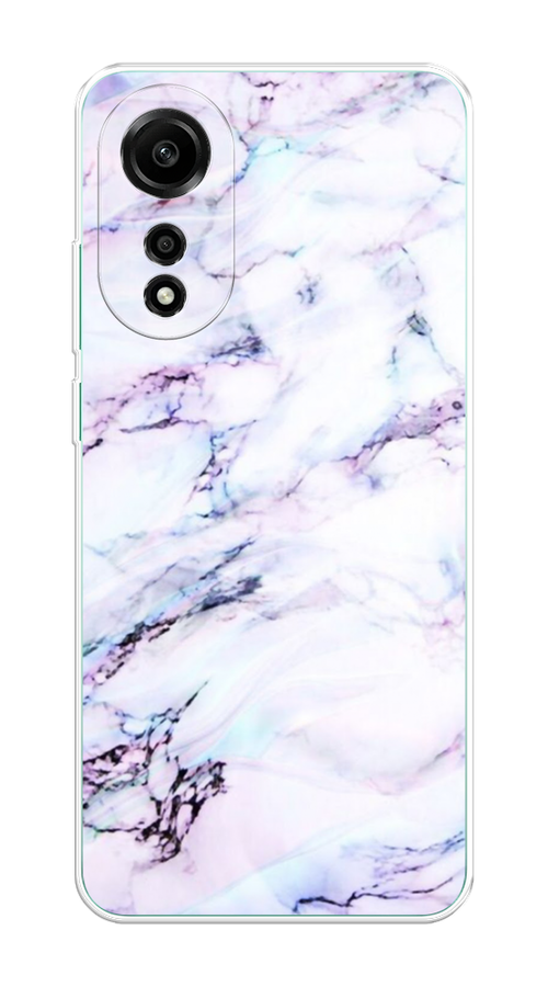 

Чехол на Oppo A78 4G "Радужный мрамор", Серый;фиолетовый, 2514750-1