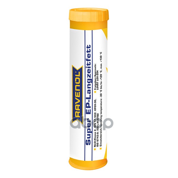 

Смазка Для Подшипников Super Ep 400гр Ravenol арт. 1340104400