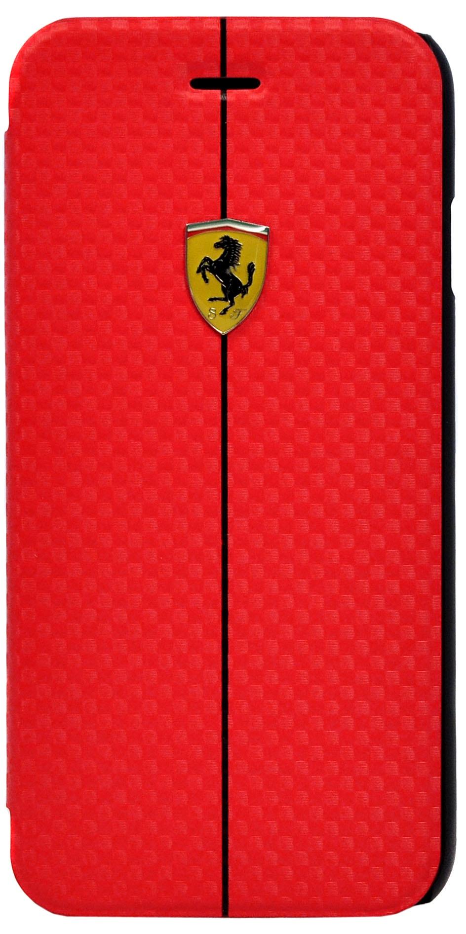 Чехол Ferrari для iPhone 6/6S Formula One Booktype Red