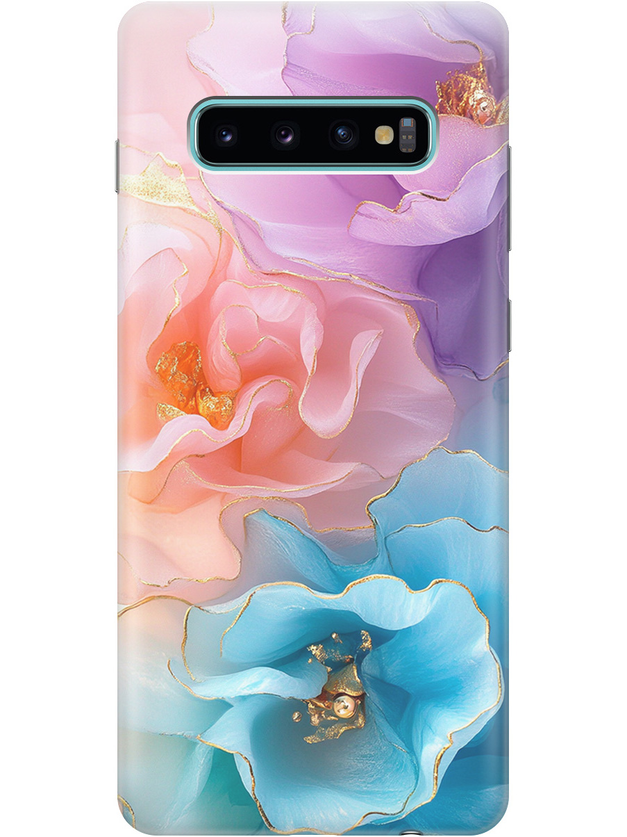 

Силиконовый чехол на Samsung Galaxy S10+ с принтом "Изумительные цветы", Прозрачный;фиолетовый;голубой;оранжевый;розовый, 720461123
