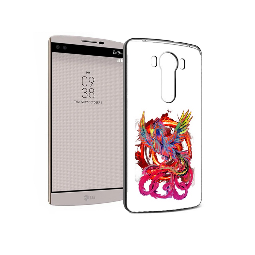 

Чехол MyPads Tocco для LG V10 красочный феникс (PT25325.78.414), Прозрачный, Tocco