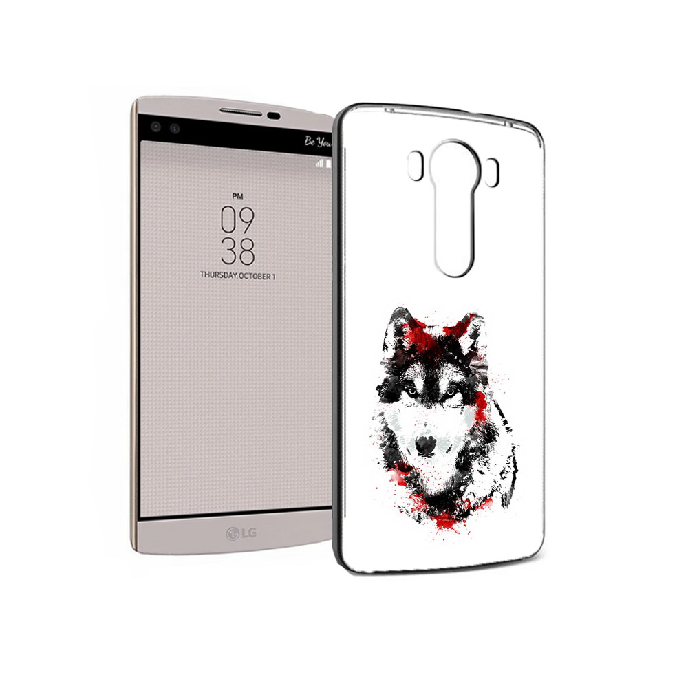 

Чехол MyPads Tocco для LG V10 кровавый волк (PT25325.78.416), Прозрачный, Tocco