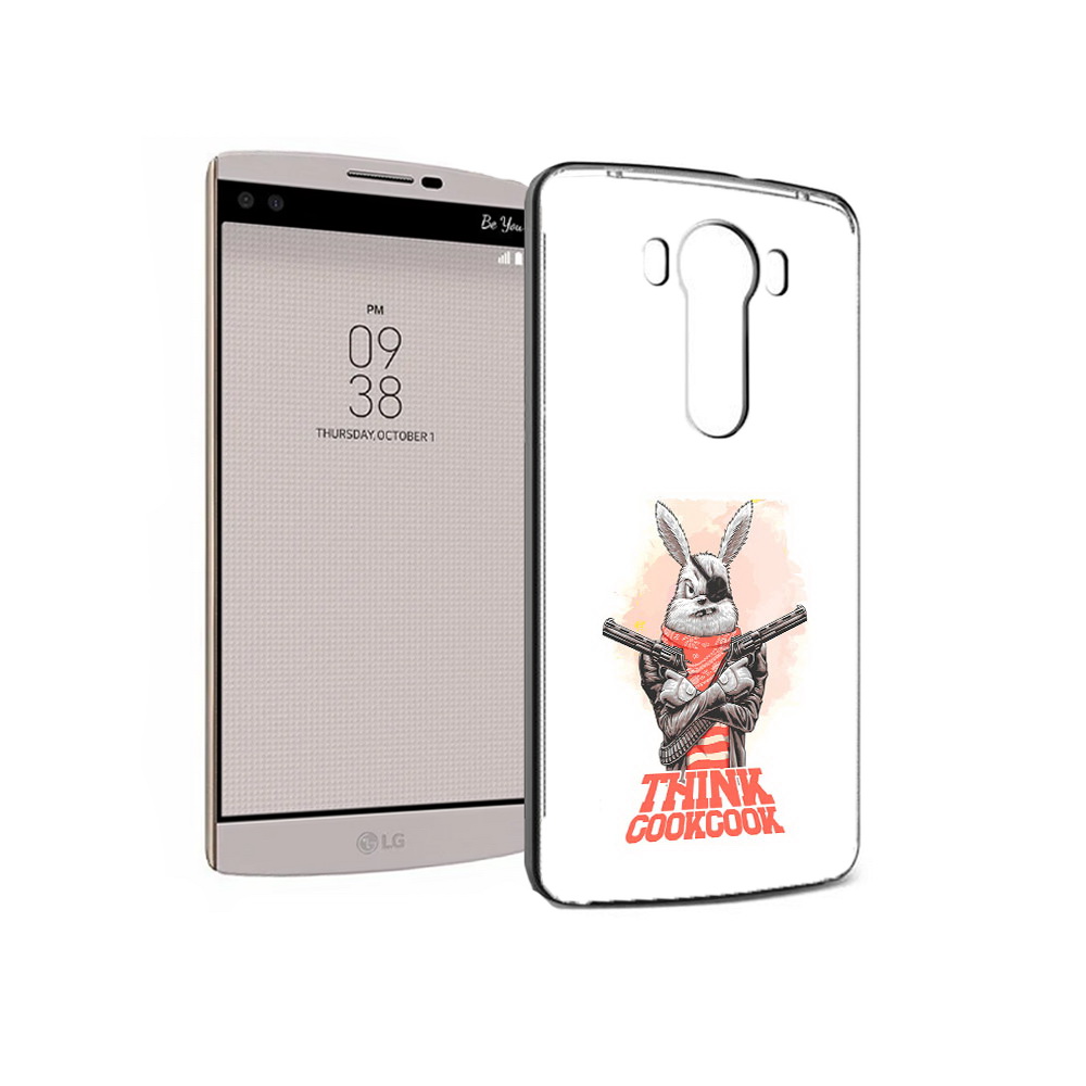 

Чехол MyPads Tocco для LG V10 кролик пират (PT25325.78.419), Прозрачный, Tocco