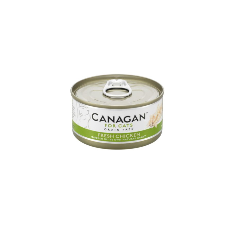 фото Влажный корм для кошек canagan grain free , цыпленок, 12шт, 75г