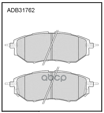 

Тормозные колодки ALLIED NIPPON ADB31762