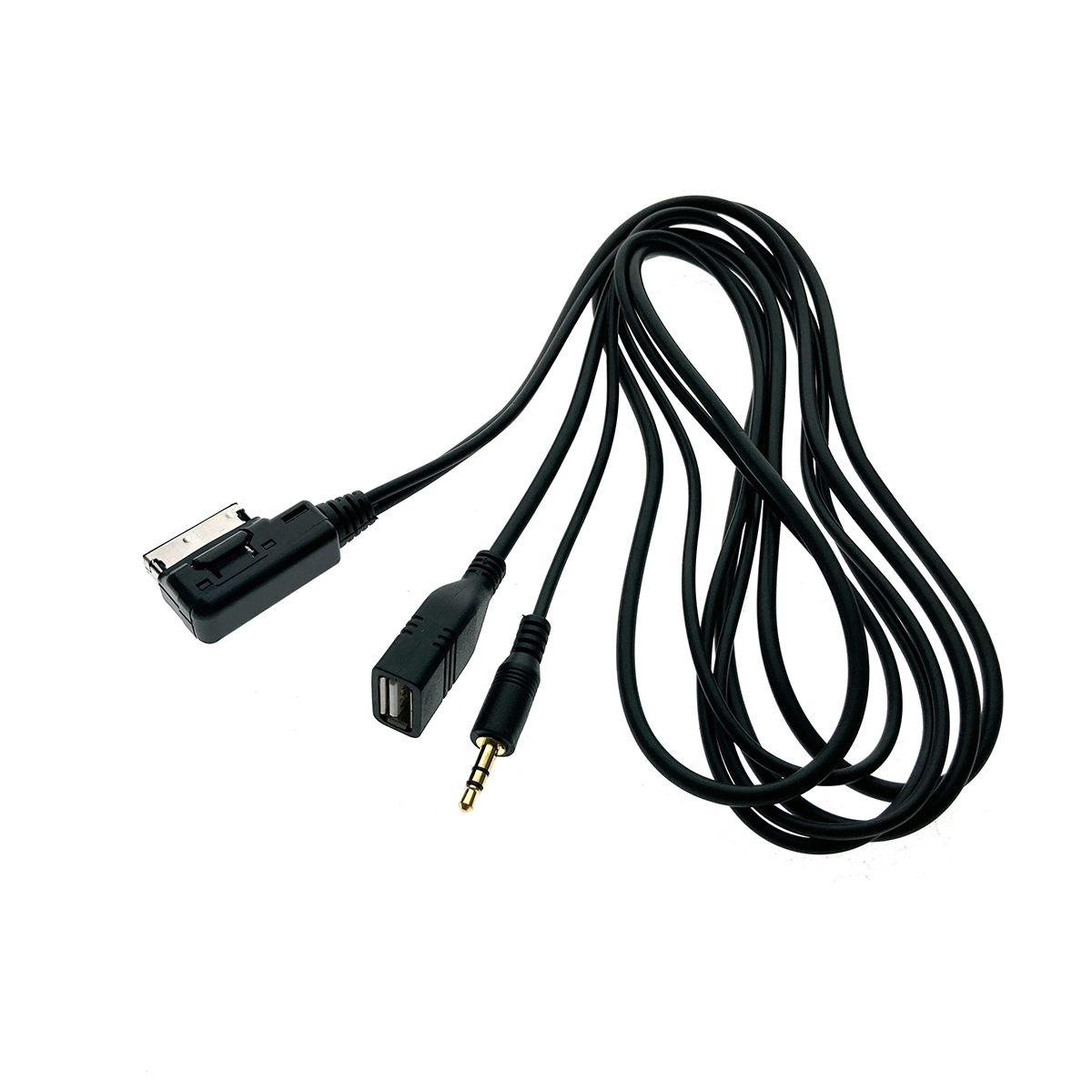 Кабель MDI MMI to 3,5mm + USB type A female AUX41457 для Audi, Volkswagen, Skoda, Seat