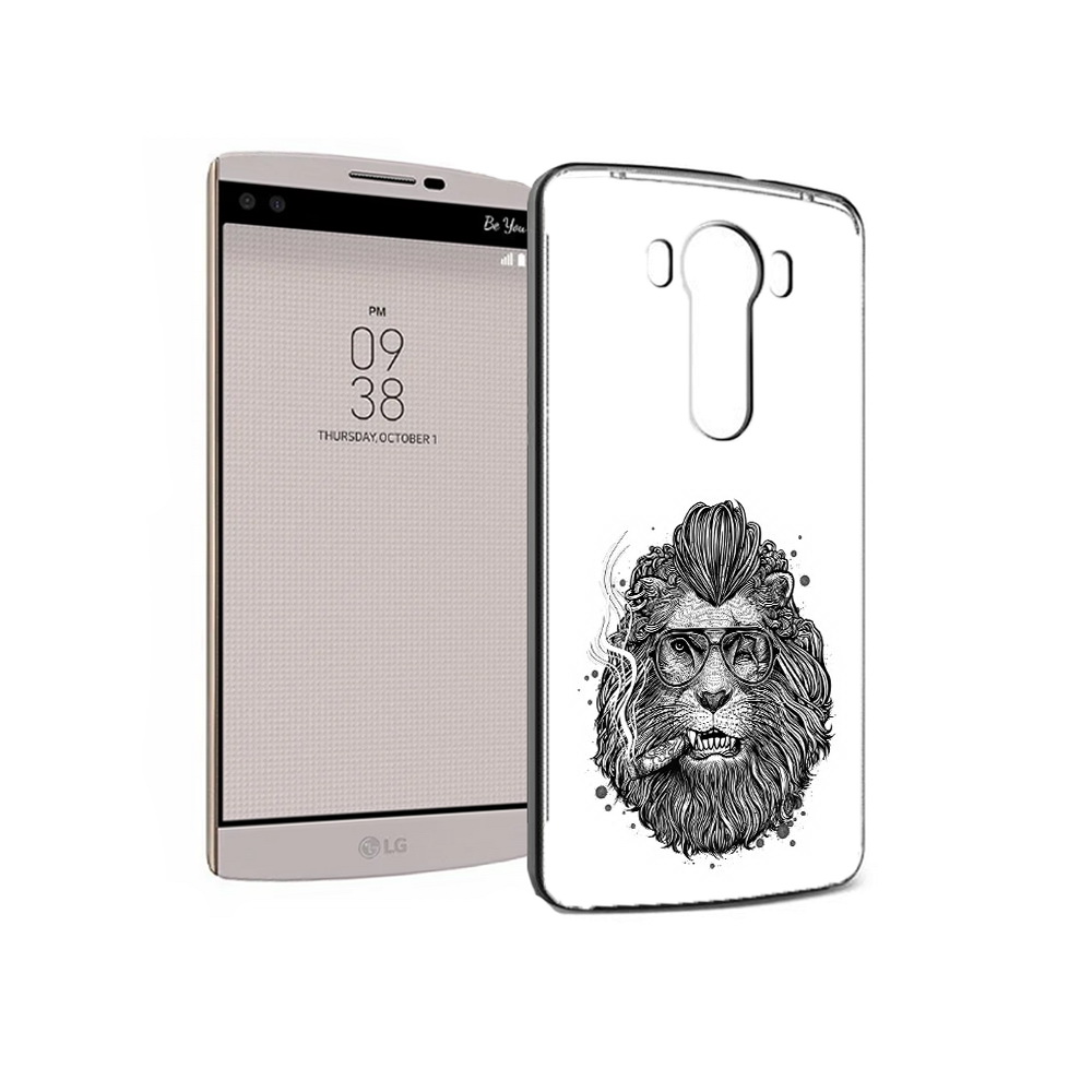 

Чехол MyPads Tocco для LG V10 курящий лев (PT25325.78.432), Прозрачный, Tocco