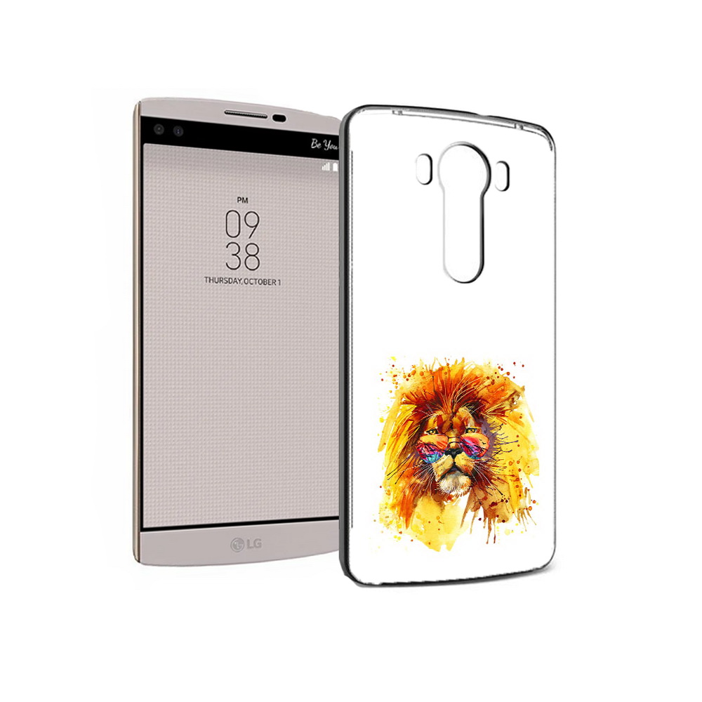 

Чехол MyPads Tocco для LG V10 лев в очках (PT25325.78.436), Прозрачный, Tocco
