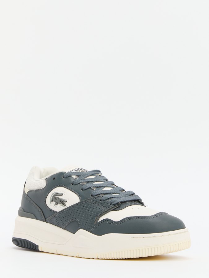 

Кеды мужские Lacoste 748SMA0027 серые 40 EU, Серый, 748SMA0027