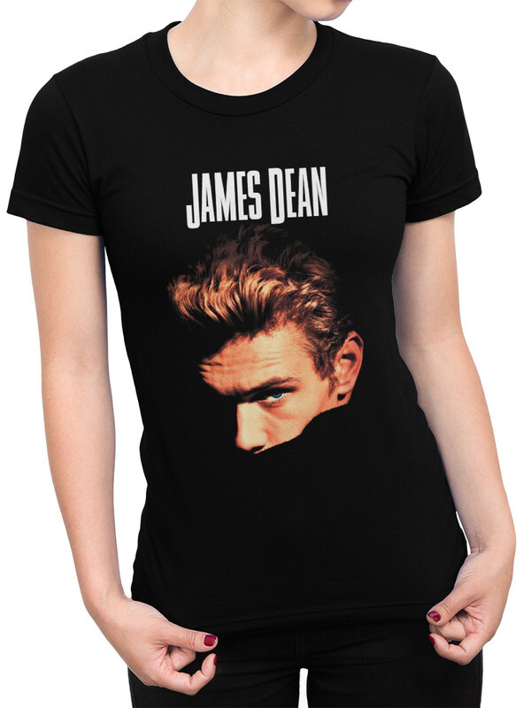 фото Футболка женская dream shirts джеймс дин - james dean черная 3xl