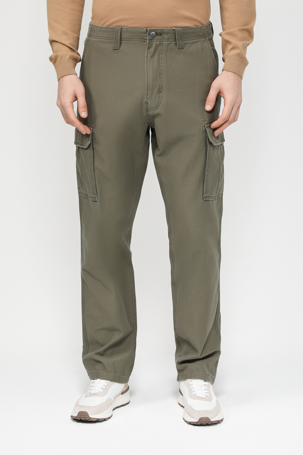 

Брюки мужские Esprit Casual 083EE2B324 зеленые 32/32, Зеленый, 083EE2B324