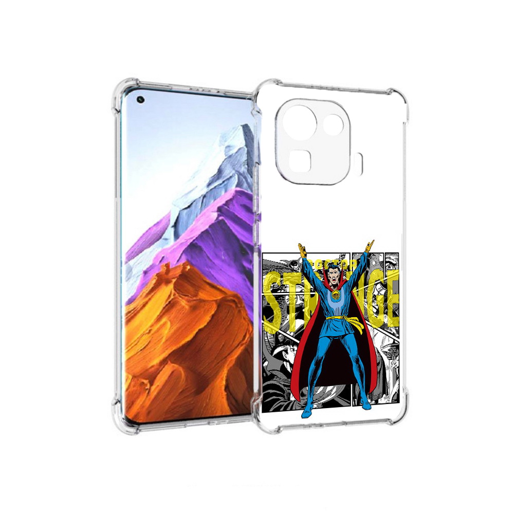 Чехол MyPads Tocco для Xiaomi 11 Pro доктор стренж комикс (PT144585.286.334)