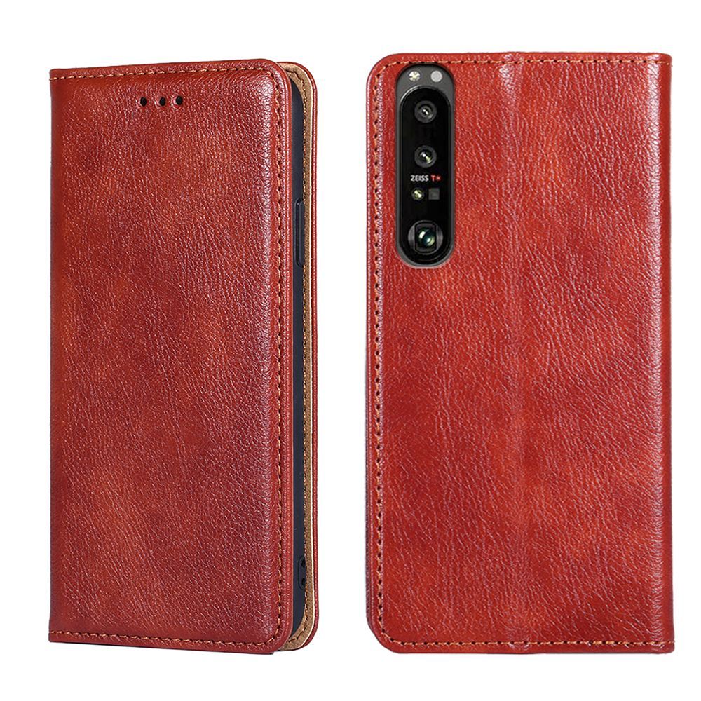 

Чехол MyPads для Sony Xperia 1 III коричневый (245926)