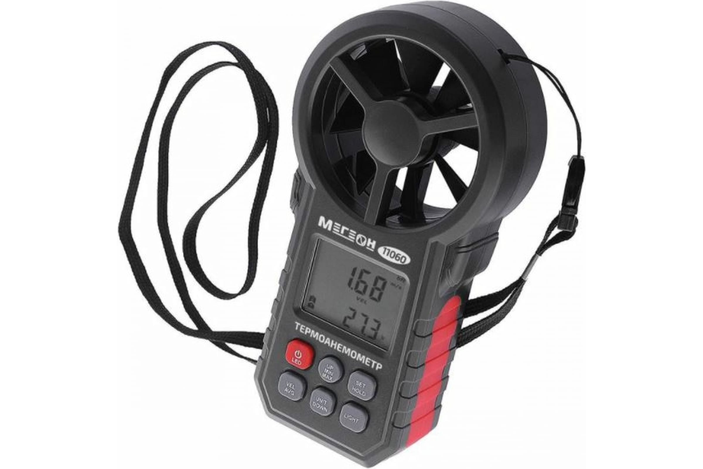 

МЕГЕОН Цифровой термоанемометр 11060 к0000031908, Черный