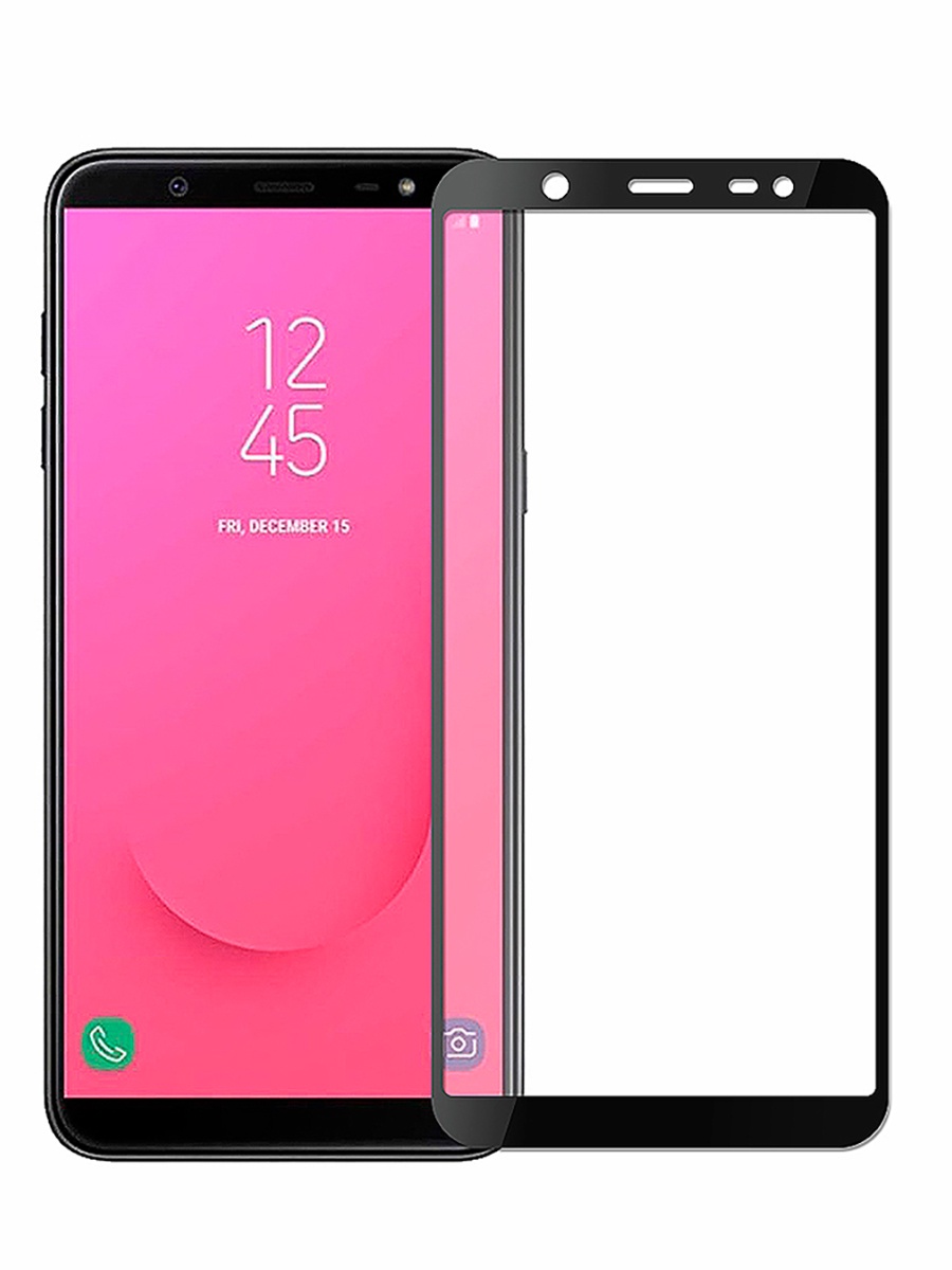 

Защитное стекло на Samsung J810G, Galaxy J8 (2018), 3D, черный, X-CASE