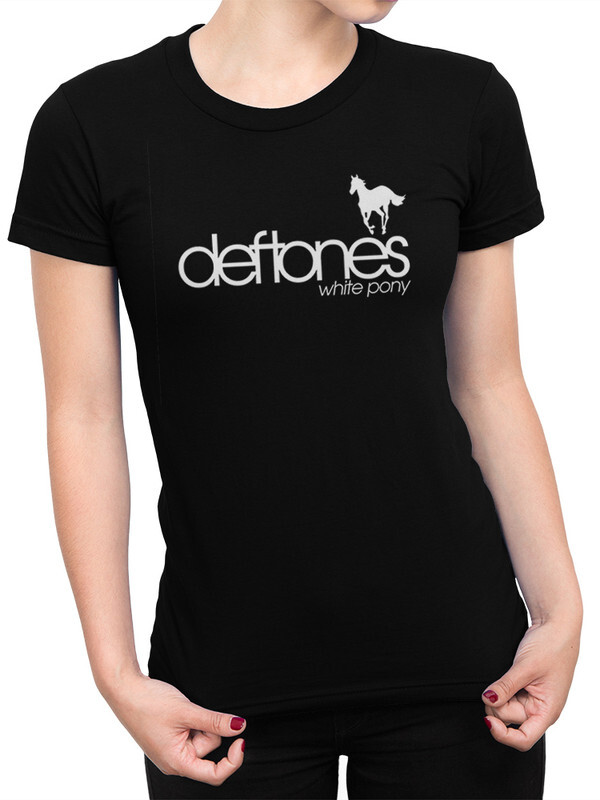 

Футболка женская Dream Shirts Группа Deftones черная M, Группа Deftones