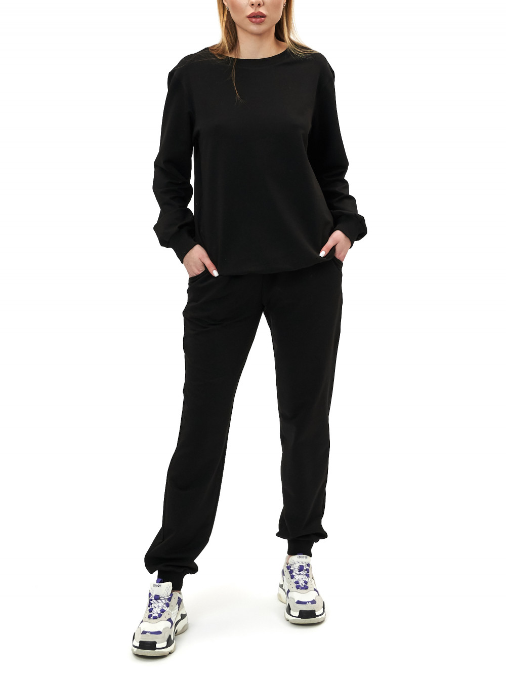 

Костюм женский NoBrand AD1194 черный M, AD1194
