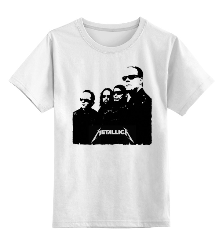 

Футболка детская Printio Metallica цв. белый р. 164, Metallica