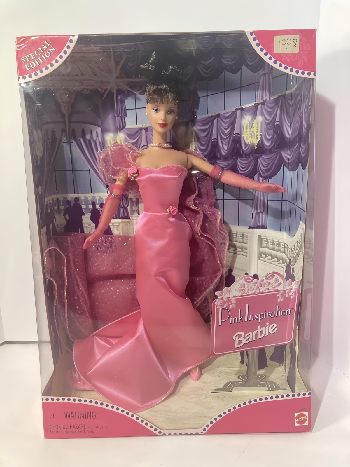 

Кукла Барби коллекционная Pink Inspiration Barbie 1998