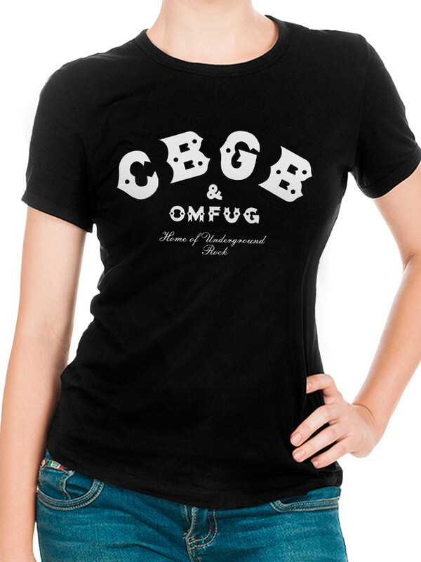 

Футболка женская Dream Shirts CBGB Андерграунд Рок черная 2XL, CBGB Андерграунд Рок