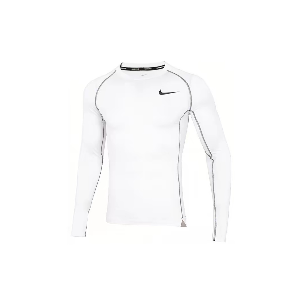 

Лонгслив мужской Nike Pro Dri-fit LS белый M, Pro Dri-fit LS